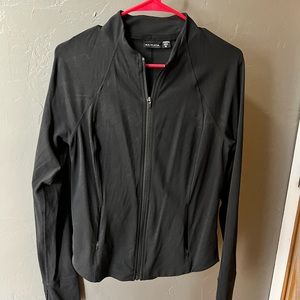 athleta black  salutation jacket